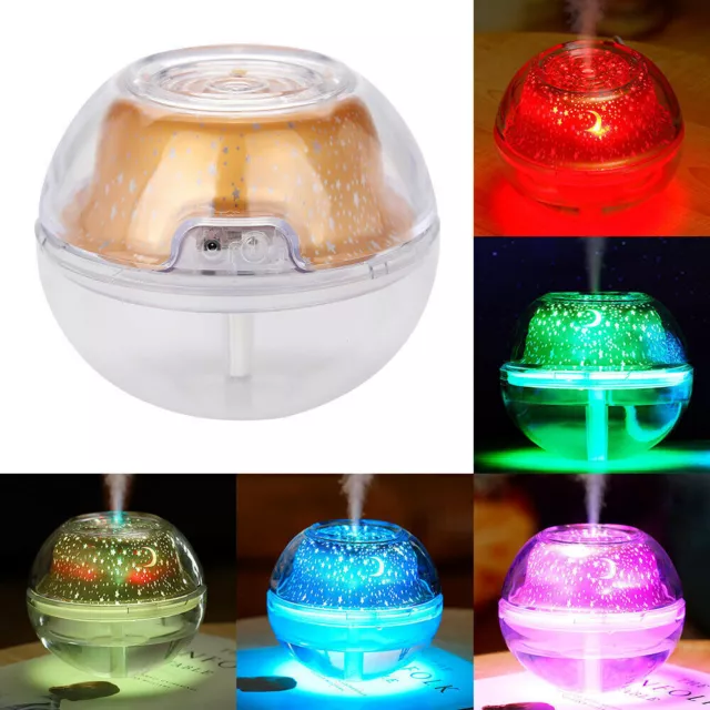 Aroma Diffuser LED Luftbefeuchter Ultraschall Duftzerstäuber Humidifier 500ML DE