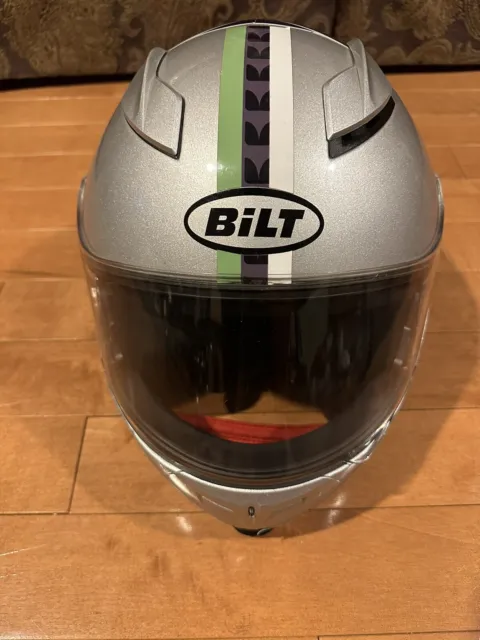 Bilt Techno 2.0 Modular Helmet (M Size) Motorcycle Helmet Seattle Seahawks NFL