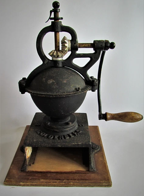 Antique Large Coffee Grinder for Bar - GOLDENBERG 2 GARANTIE-H-45 cm. W-7600 gr.