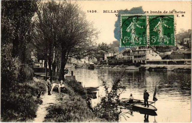 CPA BOULOGNE-BILLANCOURT Les Bords de la Seine (1322949)