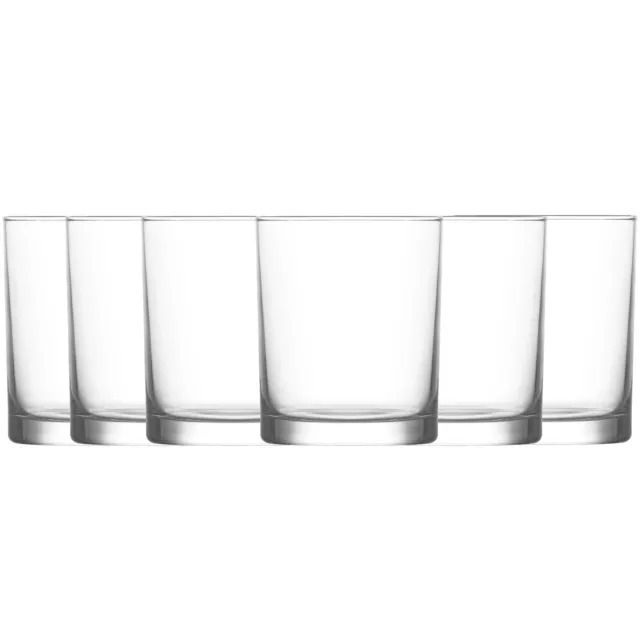 Wassergläser Set 265ml 6 teiligTrinkglas Gläser LBR317 Saftgläser Bruchfest