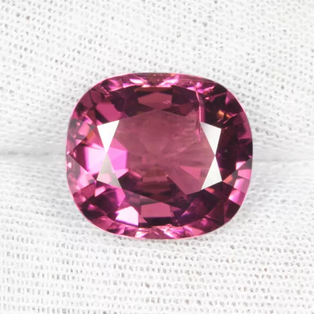 8.35 ct BEST GRADE HOT ORANGE PINK RED NATURAL PINK TOURMALINE  See Vdo 6290