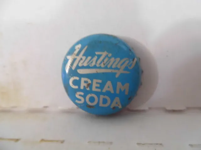 Husting's Cream Soda Cork Lined Bottle Cap/Crown~#536