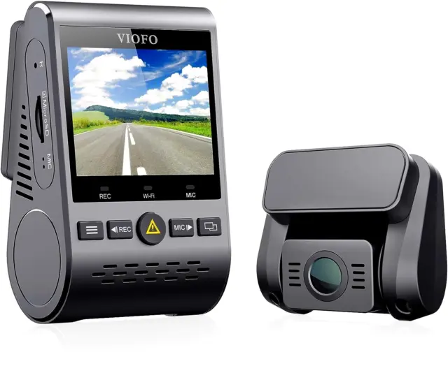 Autokamera Dashcam Vorne und Hinten A129 Duo Dual Full HD 1080P 2 Lens WiFi 5GH