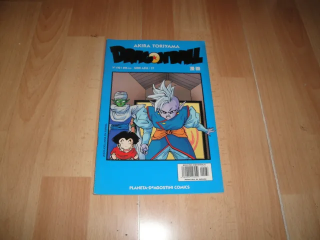 Dragon Ball Comic Manga De Akira Toriyama Serie Azul / 37 Numero 190 Castellano