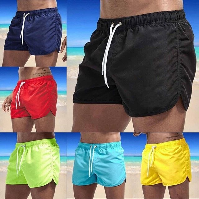 MENS SWIM TRUNKS 5" Quick Dry Bathing Suits for Men Swim Shorts