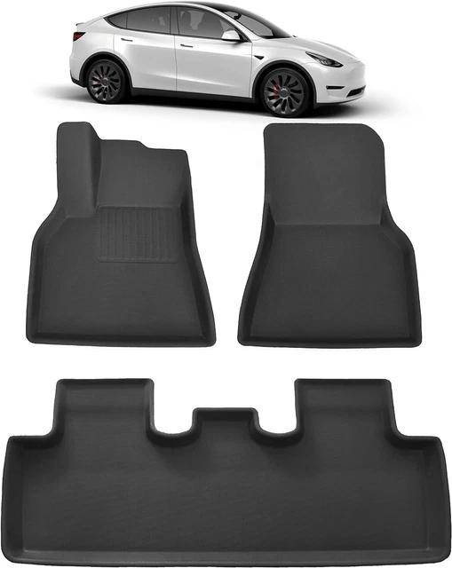 LDCRS TESLA MODEL Y Floor Mats 20212024 All Weather Floor Mats Premium
