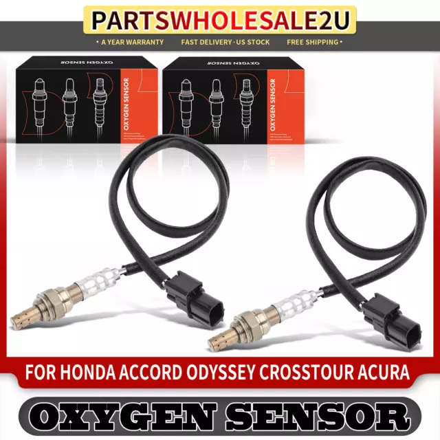 2x O2 Oxygen Sensor for Acura MDX RL TL Honda Accord Pilot Odyssey Downstream
