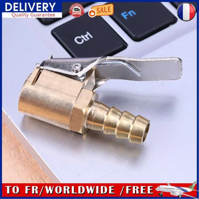8mm laiton voiture camion pneu pneu gonfleur Air Valve connecteur cuivre Air pin