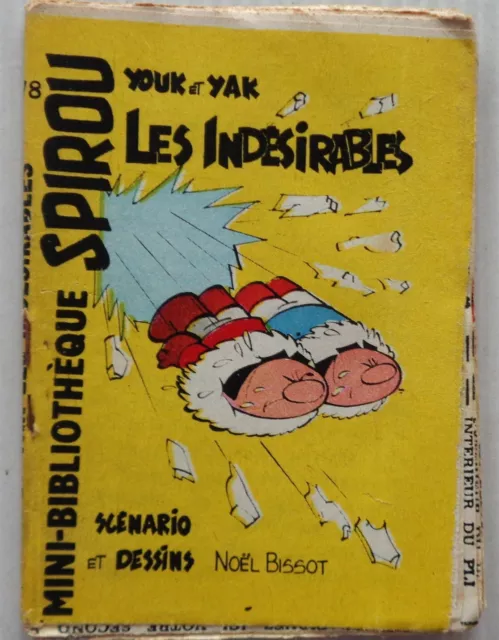 Mini Story No 78 Youk And Yak The Unwanted Spirou No 1221 Bissot 1961