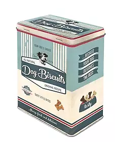 Dog Food Storage Tin