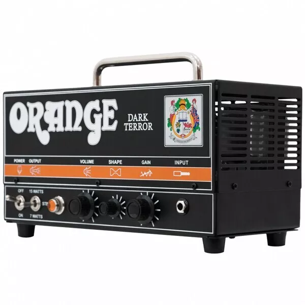 Orange Dark Terror Portable All Valve Guitar Amp Head w/ More Gain (15 or 7 Watt 3