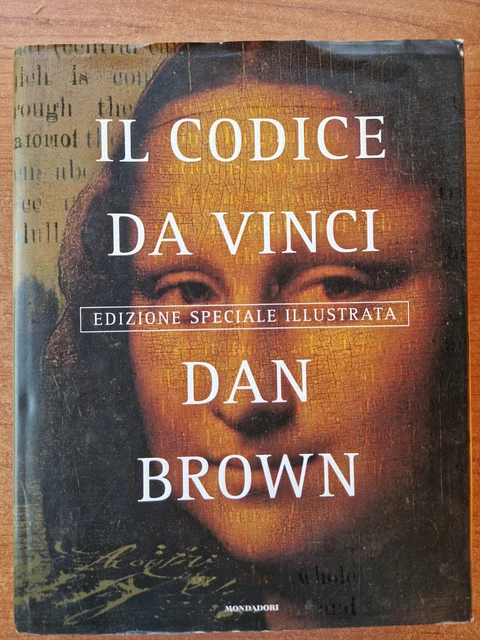 IL CODICE DA VINCI Edizione Illustrata Dan Brown Mondadori Editore 2004