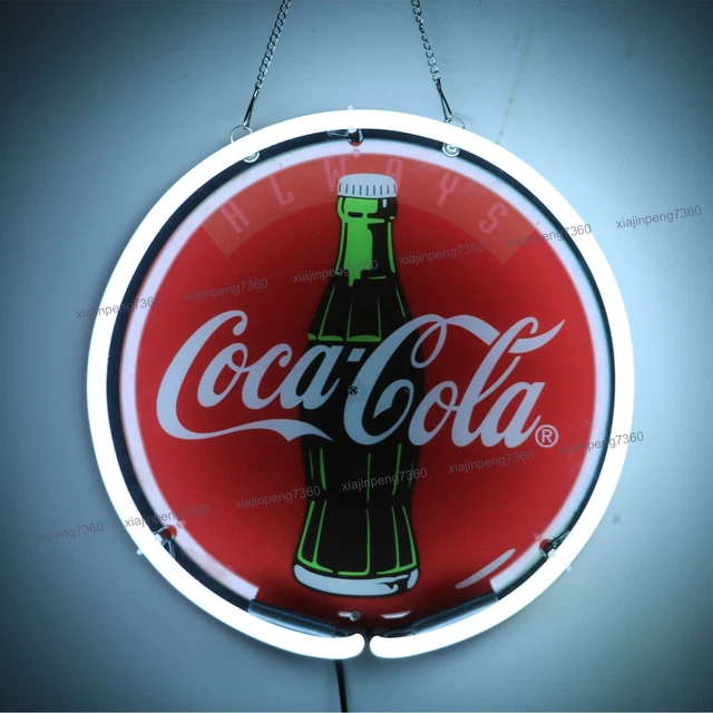 ALWAYS COCA-COLA 看板 Vintage “Always Coca Cola” Hard Plastic Signage Size Large