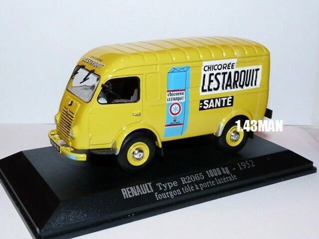 RE14 Voiture 1/43 M6 Universal Hobbies RENAULT Type R2065 1000kg 1952 chicorée