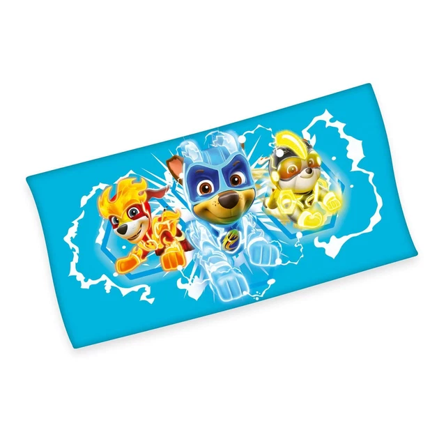 Asciugamano da bagno PAW Patrol Mighty Pups 75x150 ganci da bagno telo da spiaggia telo doccia asciugamano