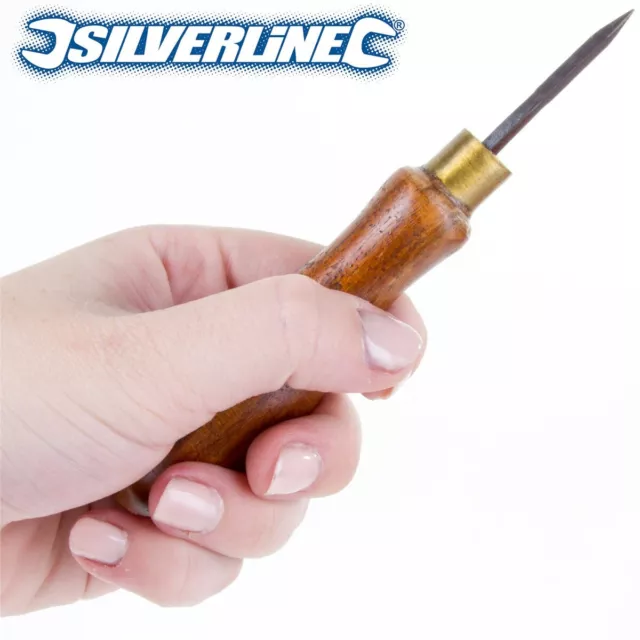 Professional Quality BRADAWL Awl Jab Wood/Leather/Plastic 40mm Shank Heavy Duty