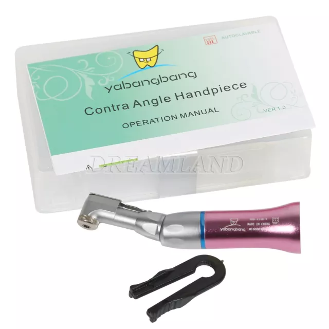 Dental Low Speed Handpiece Contra Angle Air Motor 4Holes NSK Style Handstück P