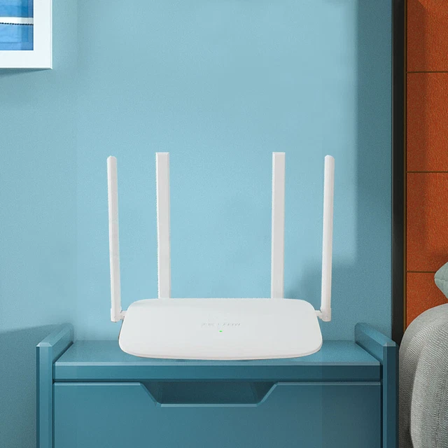 Dualband WiFi Router Gigabit Wireless Router 4 Port Modem WLAN 2,4 / 5GHz Router