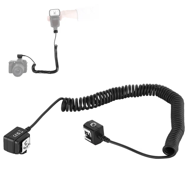 NEEWER 6.6’TTL Off Camera Flash Speedlite Cord for Nikon SB-5000 SB-910 SB-900
