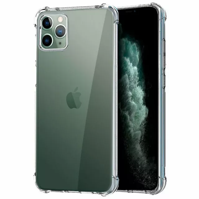 FUNDA 100% TRANSAPRENTE ANTIGOLPE PARA iPHONE 11/ 11Pro /11 Pro Max, Alta Calida