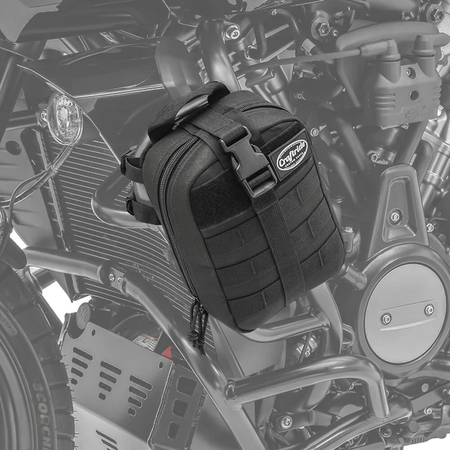 CRASH BAR BAG for Moto Guzzi V7 Stone / V85 TT DG4L black 57.48