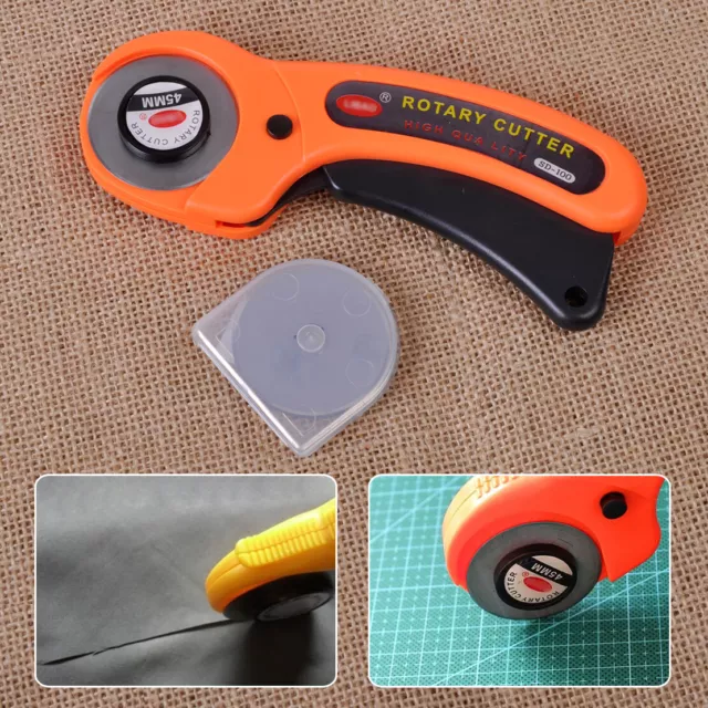 45mm Rotary 10 Cutting Blade fit for OLFA Fabric Quilt Sewing Craft Tool Em