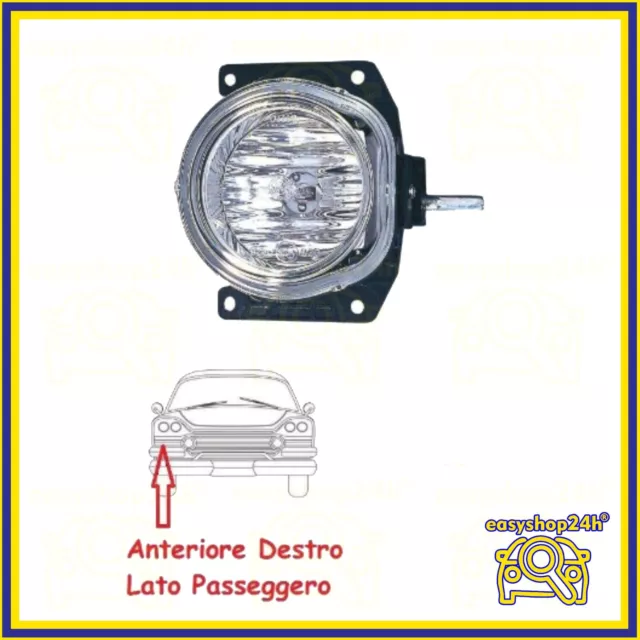 Faro Fanale Proiettore Fendinebbia Dx Per Alfa 159 H1 Faretto Fanalin Antinebbia