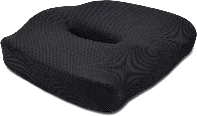 Cuscino ortopedico Memory Foam per auto ufficio sedia a rotelle sedile coccige