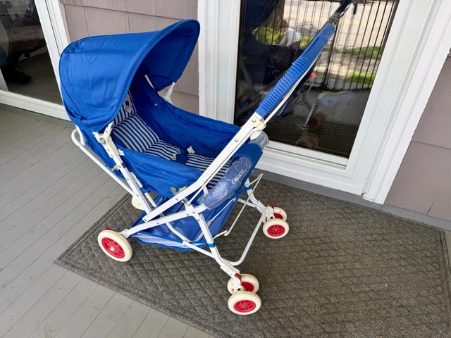 VINTAGE RETRO 80S Graco Stroll-A-Bed Baby Folding Collapsible Bassinet  Stroller $450.00 - PicClick