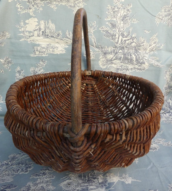 Paniers ancien osier - Décoration