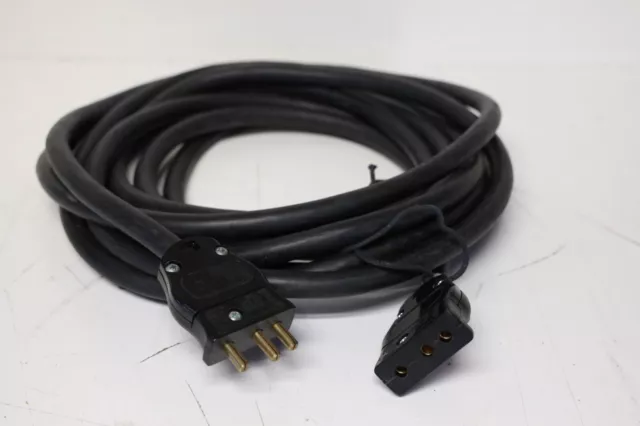 12/3 SOOW Cable - 20A 125V Pintech Stage Pin Connectors - 25'