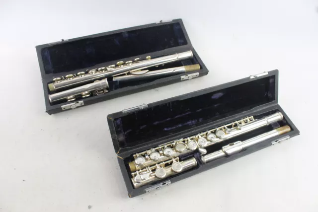 Flutes Boosey & Hawkes Untested Vintage w/ Hardcases x 2