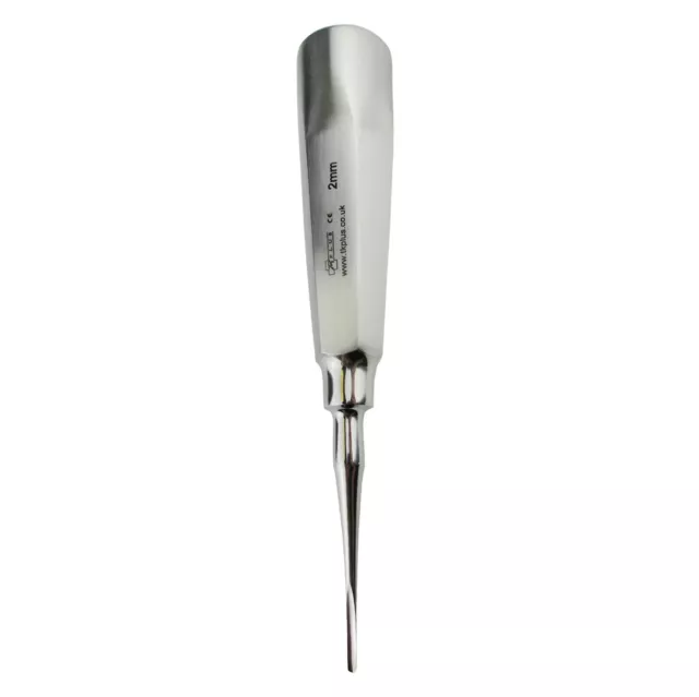 Dentaire Elévateur Racines Luxation Straight 2mm Root Luxating Oral Surgery Tool 3