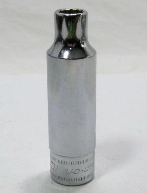 SNAP-ON TOOLS SM10 Deep 10mm Socket 1/2" Drive 12 Point Made in USA