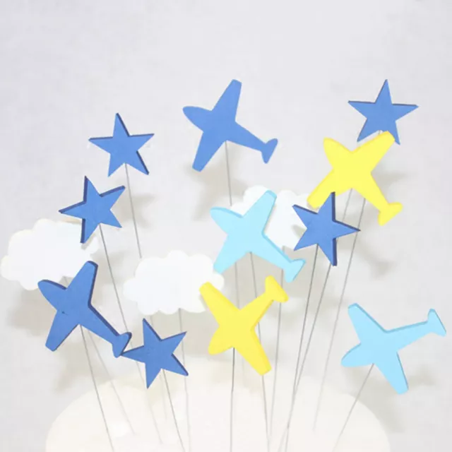 16 Pcs Iron Wire Cake Picks Cupcake Bread Ornament Decorating Supplies Paper