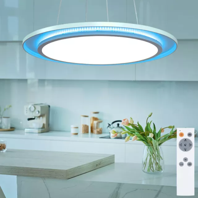 Hängelampe Pendellampe Küchenleuchte Tageslicht Fernbedienung dimmbar RGB LED