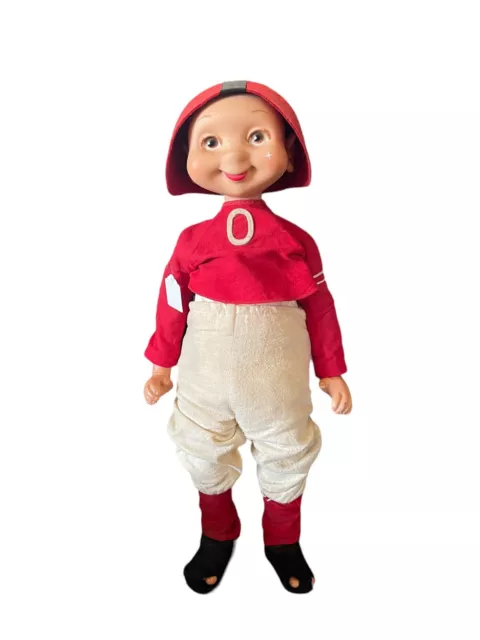 1960 American Character Whimsies Doll Zero the Hero Football Player Rubber Face