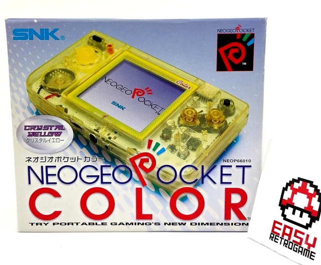 NEOGEO - ネオジオポケットカラー クリスタルイエロー 本体 SNK NEOGEO Yahoo!オークション -「ネオジオポケットカラー クリスタル」の