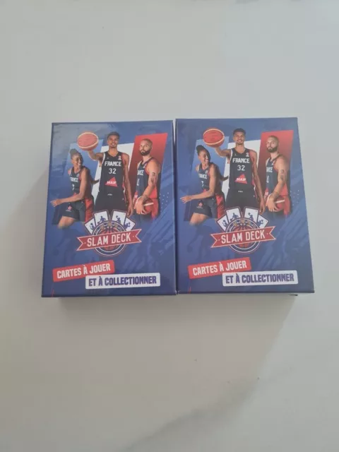 2 Box Victor Wembanyama Rookie RC Card Slam Deck 2023 San Antonio NBA No PANINI