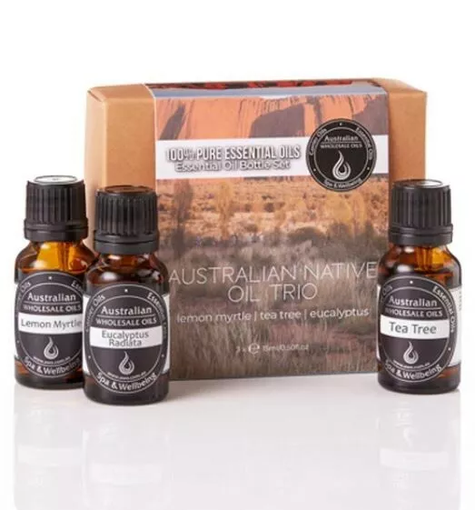 Australian Native Oil Collection - 100% Pure Essential Oils Trio PacK