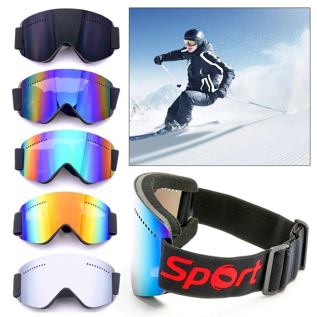 Lunettes de ski Masque de ski Lunettes d'équitation Lunettes anti-vent