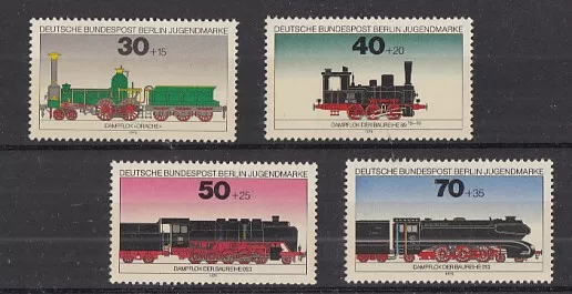 Railway - Locomotives Berlin 488 - 91 (MNH)