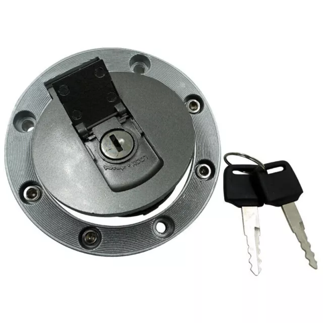 US Motorcycle Motorbike Fuel Gas Tank Cap Lock W/Keys Anti-theft