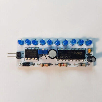 Arduino NE555+CD4017 modulo sequenziale a 10 LED VIOLA UV 3mm regolabile ITALIA arduino 