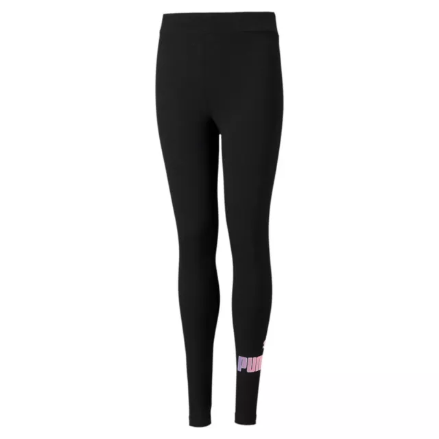 Puma Ragazza Ess + Logo Leggings G Collant Pantaloni Sportivi Ginnastica