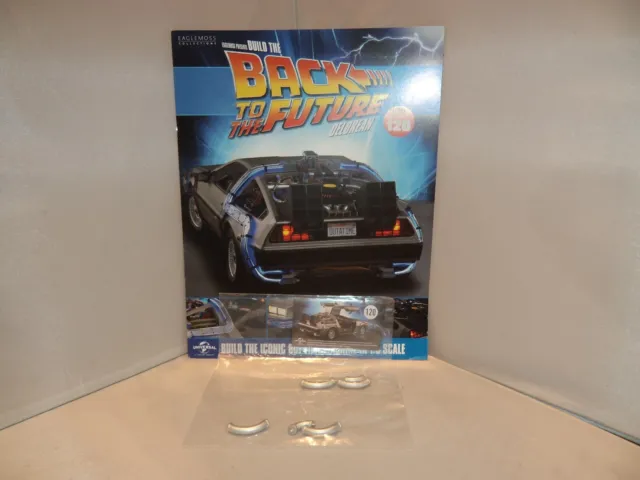 Adaglemoss 1/8 Massstab Bauen Sie Den Rücken In Die Zukunft Delorean Ausgabe 120