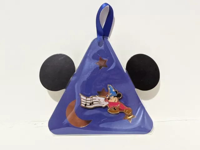 Fantasia Sorcerer Mickey Disney Parks Christmas Holiday Gifting Pin Ornament LR