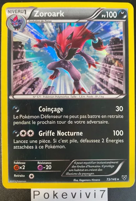 Carte Pokemon ZOROARK 73/146 Holo XY de Base FR