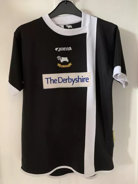 Joma Black Derby County Football Top Approx 12 Years